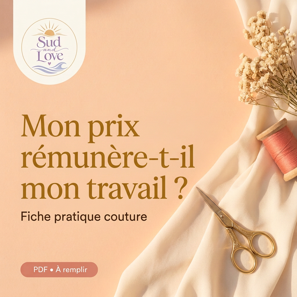 Fiche pratique Mon prix rémunère-t-il mon travail ?, Sud & Love.